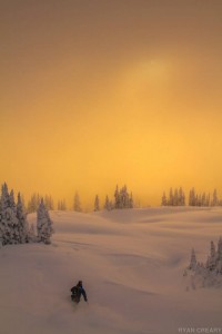sunset stephane ski